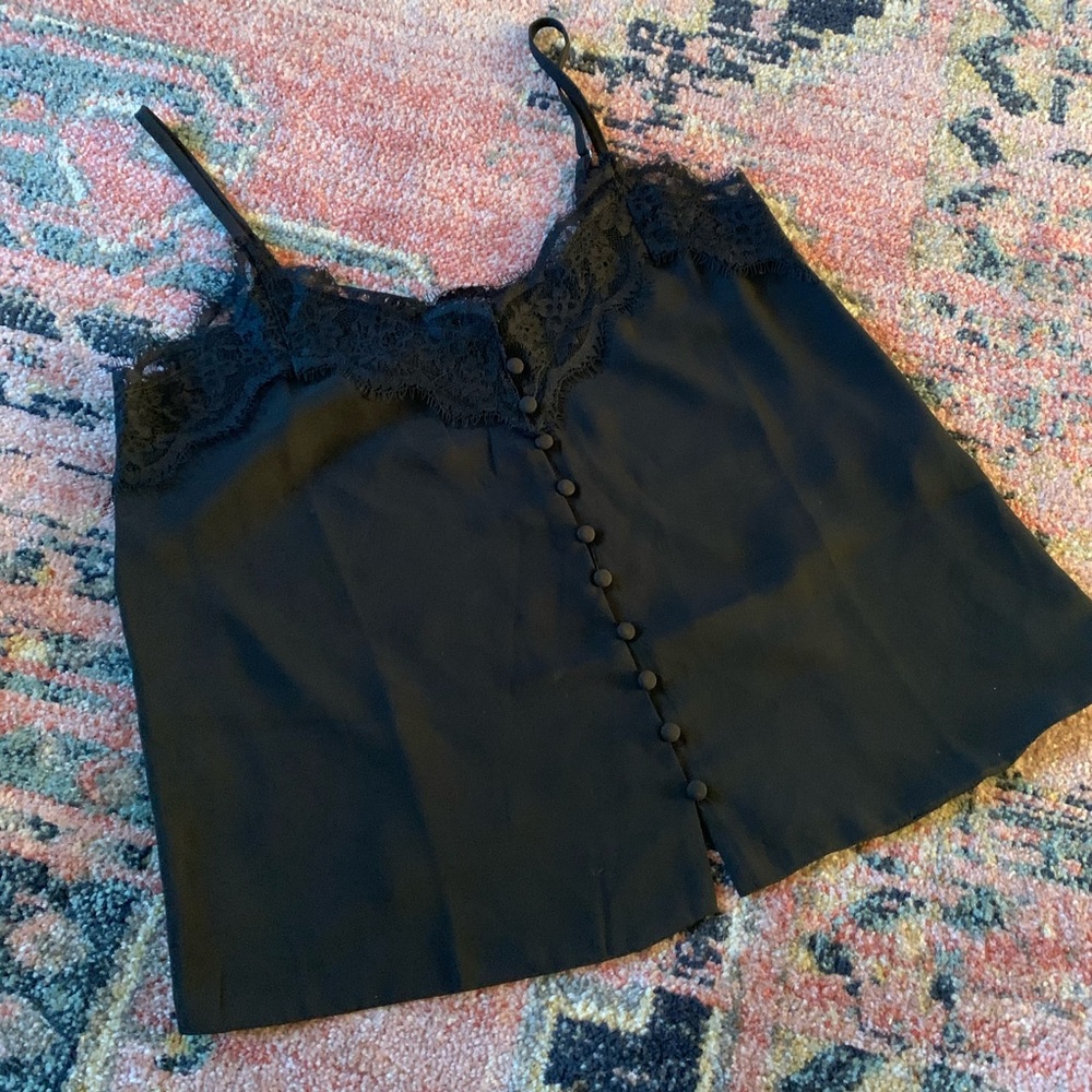Black Lacy Camisole